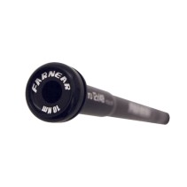 AXE-BLOCAGE DE ROUE VTT TRAVERSANT BOOST AVANT FILETAGE 1.5 POUR ROCK SHOX 15X110 NOIR 36gr. (156mm HORS BUTEE FILETAGE 10mm)