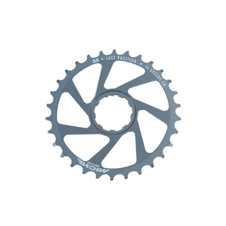 PIGNON MICHE ADAPT. SHIMANO 32D. 11V. DERNIERE POSITION (ALU 7075 T6)