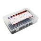 COLLIER DE SERRAGE NYLON TYPE RILSAN 2,5x100mm et 4,8x160mm NOIR ET TRANSPARENT  (BOITE DE 250)