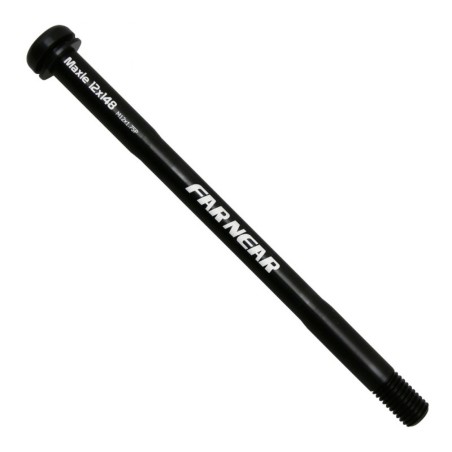 AXE-BLOCAGE DE ROUE VTT TRAVERSANT BOOST MAXLE ARRIERE FILETAGE 1.75 POUR 12X148 NOIR 38gr. (181mm HORS BUTEE FILETAGE 20mm)