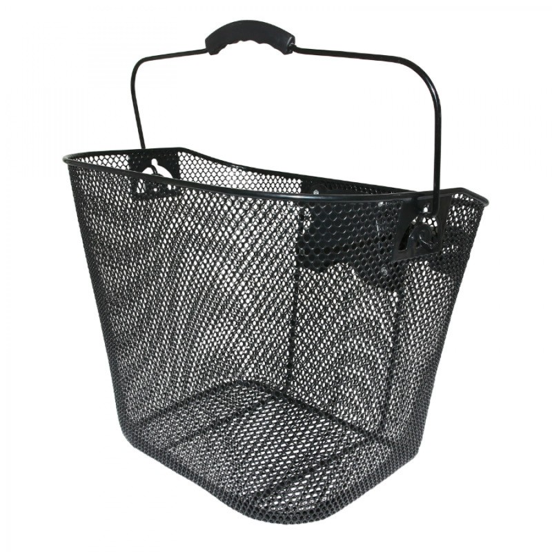 PANIER AVANT ACIER NID ABEILLE NEWTON POUR VAE ENTRAXE 78mm NOIR FIXATION RAPIDE CLIPS RPD 31,8mm 19L