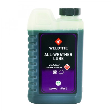 LUBRIFIANT VELO WELDTITE TF2 PERFORMANCE TOUTES CONDITIONS AU TEFLON POUR CHAINE (1L) ALL WEATHER