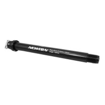 AXE-BLOCAGE DE ROUE VTT TRAVERSANT BOOST AVANT NEWTON AVEC LEVIER FILETAGE 1.5 15X110 NOIR TYPE FOX (LONGUEUR 155mm HORS BUTEE