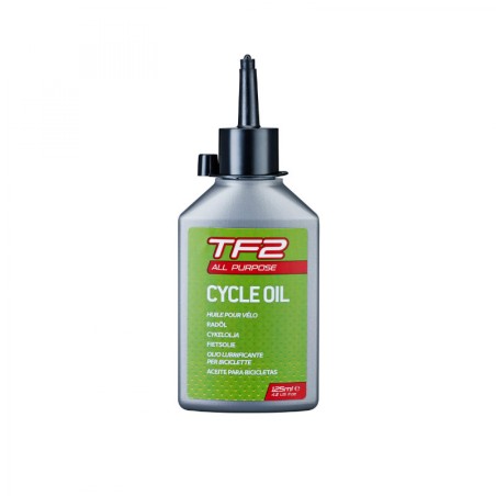 LUBRIFIANT VELO WELDTITE TF2 CYCLE OIL (125ml) POUR ROULEMENT-CABLE-CHAINE