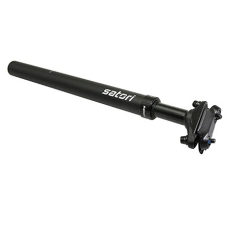 TIGE DE SELLE VTT SUSPENSION SATORI 40MM ALU NOIR DIAM. 27,2  L350mm