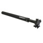 TIGE DE SELLE VTT SUSPENSION SATORI 40MM ALU NOIR DIAM. 27,2  L350mm