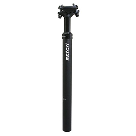 TIGE DE SELLE VTT SUSPENSION SATORI 40MM ALU NOIR DIAM. 27,2  L350mm