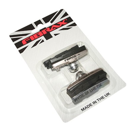 Porte patin frein route a cartouche fibrax type Shimano alu 55mm (1 paire)