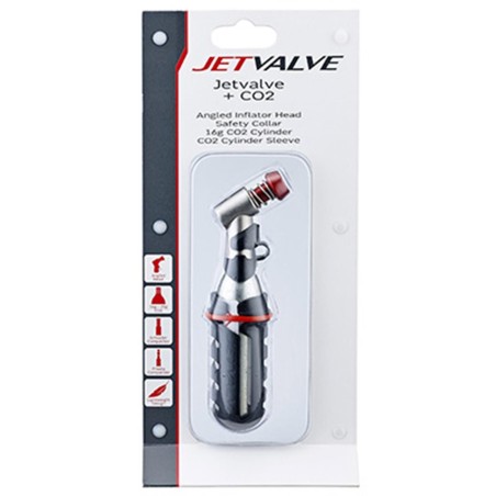GONFLEUR WELDTITE JETVALVE AVEC CARTOUCHE 16g (SUR CARTE)