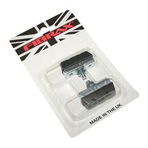 Porte patin frein city caliper symetric fibrax gomme-x- 40mm (1 paire sur carte) -pour raleigh, weinmann