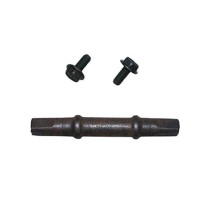 AXE DE PEDALIER CARRE JIS L124.5mm (35-52-37.5)