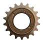 ROUE LIBRE  1V. P2R 18D. BRONZE CHAINE 3.30 ( 1-2"x1-8" CITY-BMX)