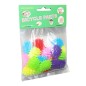 DECORATION DE ROUES MULTICOLOR FIXATION RAYON A CLIPSER (VENDU AU SACHET DE 24PCS)