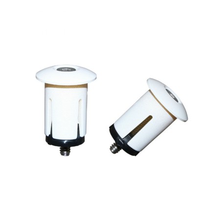 BOUCHON DE CINTRE P2R AVEC EXPANDEUR BLANC (PAIRE) DIAM. INTER 18.2mm ET EXTER 25.2mm