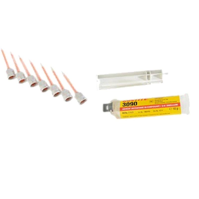 OUTIL REPARATION/FIXATION - LOCTITE 3090 COLLE BI-COMPOSANTS PLASTIQUE (SERRINGUE 10ML)