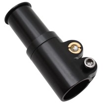 REHAUSSE POTENCE AHEADSET 1''1-8 - 28,6 EXTERIEUR  HAUTEUR 100mm   ENTRETOISE 8mm NOIR