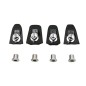 INTRAVIS PEDALIER TA COMPATIBLE 105 5800 NOIR POUR PLATEAU X110 (JEU DE 4)