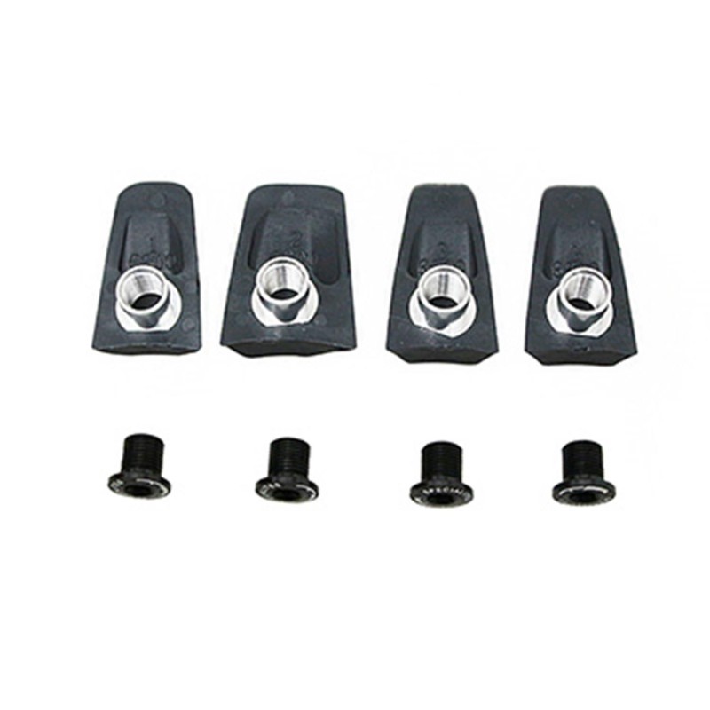 INTRAVIS PEDALIER TA COMPATIBLE ULTEGRA 6800 NOIR POUR PLATEAU X110 (JEU DE 4)