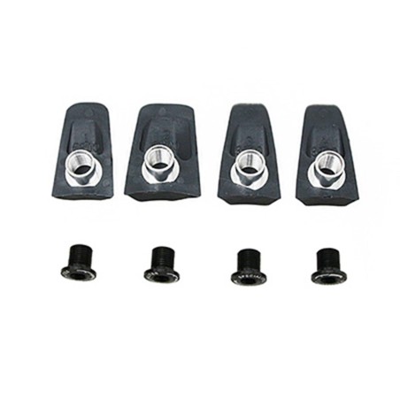 INTRAVIS PEDALIER TA COMPATIBLE ULTEGRA 6800 NOIR POUR PLATEAU X110 (JEU DE 4)