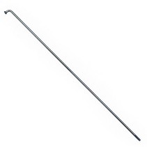 RAYON ZINGUE 2mm L195mm SANS ECROU (VENDU A L'UNITE)