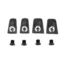 INTRAVIS PEDALIER TA COMPATIBLE DURA ACE 9000 NOIR POUR PLATEAU X110 (JEU DE 4)