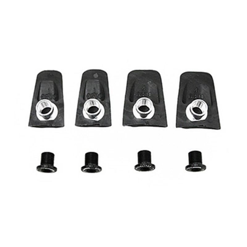 INTRAVIS PEDALIER TA COMPATIBLE DURA ACE 9000 NOIR POUR PLATEAU X110 (JEU DE 4)