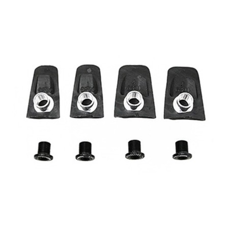 INTRAVIS PEDALIER TA COMPATIBLE DURA ACE 9000 NOIR POUR PLATEAU X110 (JEU DE 4)