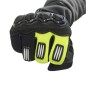 GANTS CROSS ADX TOWN NOIR-JAUNE FLUO  T 8 (S)  (HOMOLOGUE EN 13594:2015)