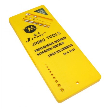 OUTIL CLE TORX P2R LONGUES CREUSES (10,15,20,25,27,30,40,45,50) (JEU DE 9 CLES)