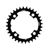 PLATEAU VTT MONO DIAM  96 EXTER 32DTS NOIR 4 BRANCHES SUNRACE CRMX00 1X10/11/12V.