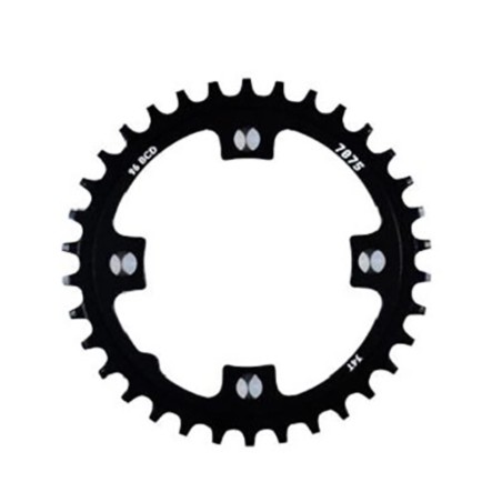 PLATEAU VTT MONO DIAM  96 EXTER 34DTS NOIR 4 BRANCHES SUNRACE CRMX00 1X10/11/12V.