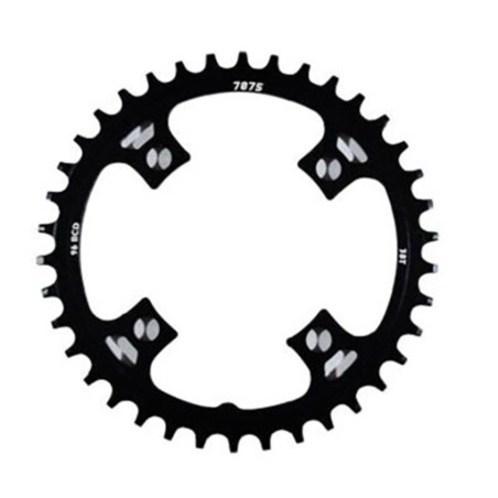 PLATEAU VTT MONO DIAM  96 EXTER 38DTS NOIR 4 BRANCHES SUNRACE CRMX00 1X10/11/12V.