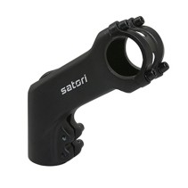 POTENCE VTT -URBAIN-TREKKING SATORI RELEVE 45° ALU NOIR 31.8  L 90mm AHEAD-SET 1"1-8