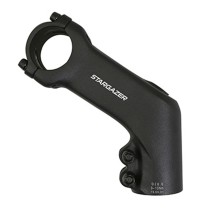 POTENCE VTT -URBAIN-TREKKING SATORI RELEVE 45° ALU NOIR 31.8  L 90mm AHEAD-SET 1"1-8