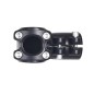 POTENCE VTT -URBAIN-TREKKING ZOOM REGLABLE REHAUSSE ALU NOIR MAT 25.4  L 110mm AHEAD-SET 1"1-8