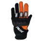 GANTS CROSS ADX TOWN NOIR-ORANGE FLUO  T 9 (M)  (HOMOLOGUE EN 13594:2015)