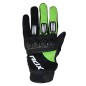 GANTS CROSS ADX TOWN NOIR-VERT FLUO  T 7 (XS)  ENFANT (HOMOLOGUE EN 13594:2015)