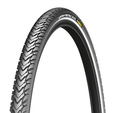 PNEU VTT MICHELIN 26X1.85 PROTEK CROSS MAX FLANC REFLECHISSANT NOIR