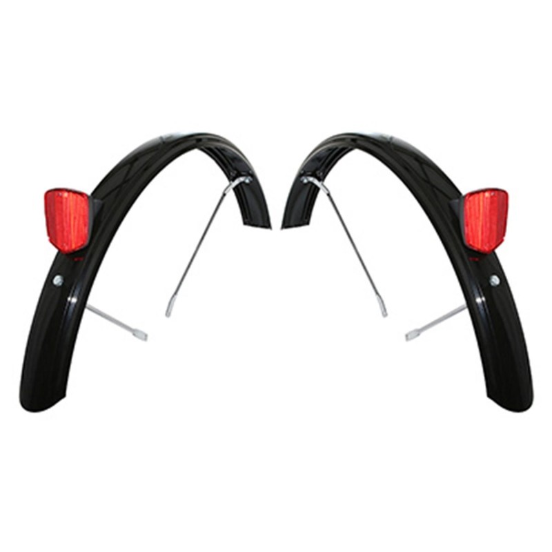GARDE BOUE TRICYCLE 24 POUCES NOIR ARRIERE (VENDU A LA PAIRE)