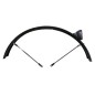 GARDE BOUE TRICYCLE 24 POUCES NOIR ARRIERE (VENDU A LA PAIRE)