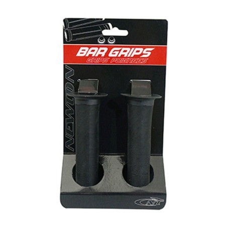POIGNEE BMX NOIR L. 130mm  D. 19mm POUR CINTRE 152967 (PAIRE)