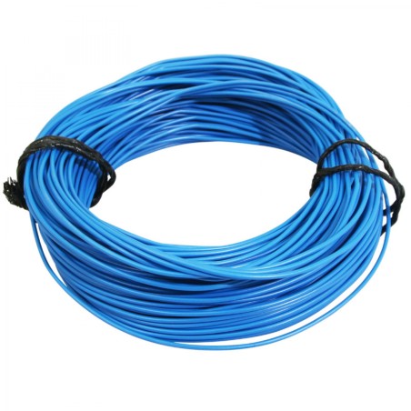FIL ELECTRIQUE  0,50mm2  7-10  MULTIBRIN  BLEU (50M)