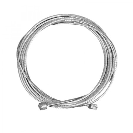 CABLE DE DERAILLEUR NEWTON INOX RENFORCE POUR SHIMANO ET ADAPTABLE 1,1mm 2.00M (BOITE DE 25)