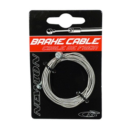 CABLE DE FREIN ROUTE-VTT NEWTON INOX POUR SHIMANO ET ADAPTABLE 1,5mm 1.85 7x6 (VENDU A LA BOITE DE 25)