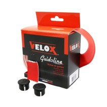 Ruban de guidon Velox high grip maxi confort 3.5mm rouge