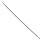 RAYON INOX NOIR TETE DROITE DT SWISS AERO 2-2.3-2mm L 295mm SANS ECROU (UNITE) POUR ROUE R24 COTE OPPOSE CASSETTE