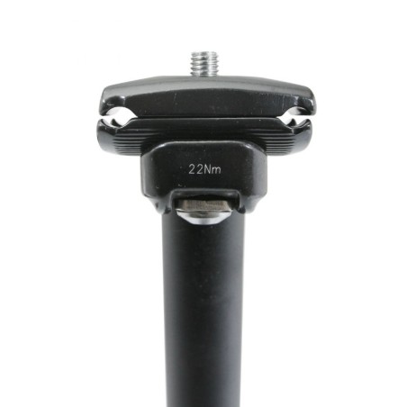 TIGE DE SELLE VTT ALU NOIR MAT DIAM 27.2  L350mm