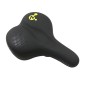 SELLE NEWTON CITY METRO DAME NOIR A MEMOIRE DE FORME 260x200mm