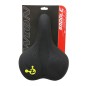 SELLE NEWTON CITY METRO DAME NOIR A MEMOIRE DE FORME 260x200mm