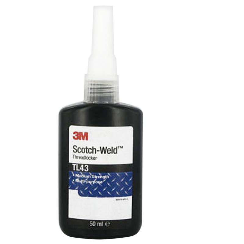 FREIN FILET 3M MOYEN  (BLEU) SCOTCH WELD TL 43 (FLACON 50 ML)